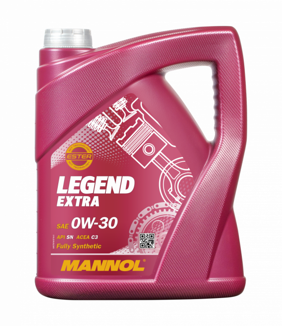 Lubrificante sintético - Mannol Legend Extra 0W30 (5L)