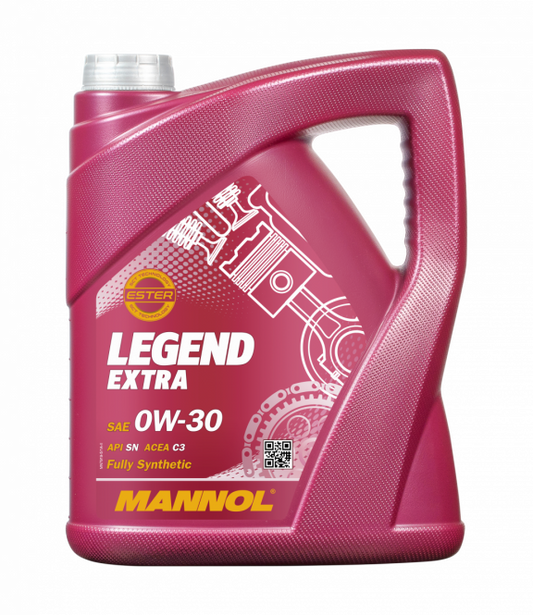 Lubrificante sintético - Mannol Legend Extra 0W30 (5L)