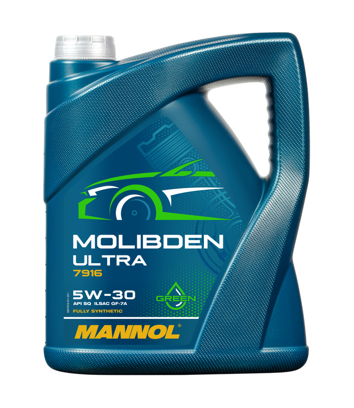 Lubrificante sintético com aditivos - Mannol Molibden Ultra 5W30 (5L)