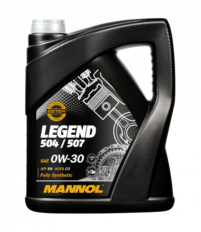 Lubrificante sintético - Mannol Legend 504/507 0W30 (5L)