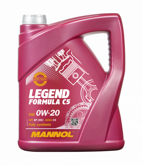 Lubrificante sintético  - Mannol Legend Formula C5 0W20 (5L)