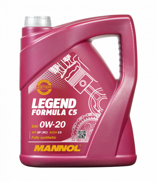 Lubrificante sintético  - Mannol Legend Formula C5 0W20 (5L)